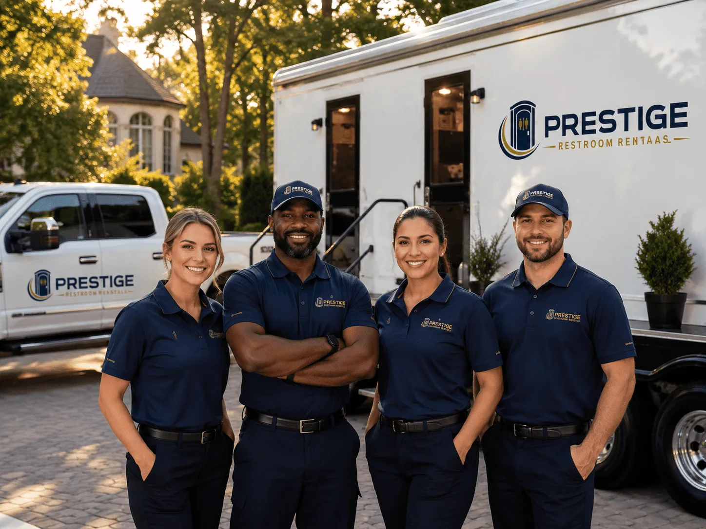 Trusted Luxury Portable Restrooms company in Sarepta, LA